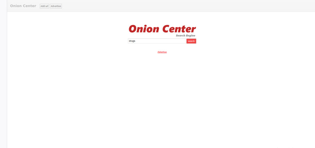 Onion Center Search Engine Link