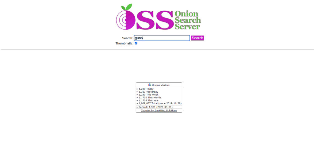 OSS Search Engine Link