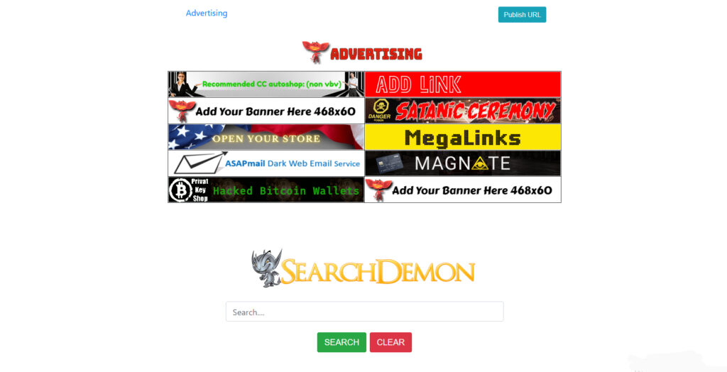 Demon Search Engine Link